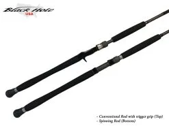 Jigging Casting Rods Black Hole USA Challenger Bank Conventional Rods