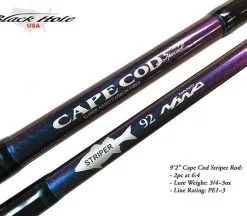 Surf Rods Black Hole USA Cape Cod Striper Surf Spinning Rods -Cheap Baits Store image 1567