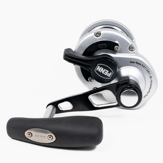 Conventional Reels Penn Fathom II 2-Speed Lever Drag Reels 3 Conventional Reels Penn Fathom II 2-Speed Lever Drag Reels - Image 3