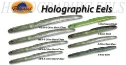 Soft Plastics Tsunami Holographic Eels
