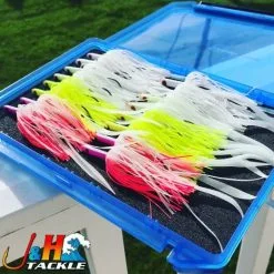 Lure Accessories Tsunami Glass Minnow Teaser W/ Silicone Skirt Bundle -Cheap Baits Store image 478