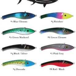 Trolling Lures Carlson Ultimate Bird Bar 36" With 14 9" Machine Lures And 12" Machine Stinger 6 Trolling Lures Carlson Ultimate Bird Bar 36" With 14 9" Machine Lures And 12" Machine Stinger -Cheap Baits Store image 643