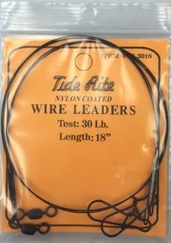 Tide Rite Nylon Coated Wire Leaders