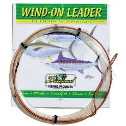 Diamond Fluorocarbon Wind-On Leaders