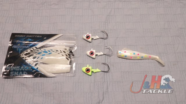 Hooks S&S Bucktails Fishaholic TRI Jig Heads 4 Hooks S&S Bucktails Fishaholic TRI Jig Heads - Image 4