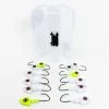 Hooks S&S Bucktails Fishaholic TRI Jig Head Bundle